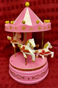 Carousel Horse Music Box 7” - Picture 1 of 3