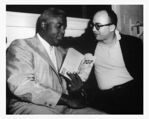 1960 Jackie Robinson Show & Martin Caidin Photo - Picture 1 of 1