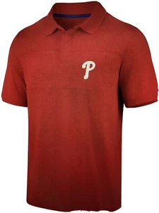 Philadelphia Phillies MLB Men's Red Polo Shirt ~ NWT - Picture 1 of 8