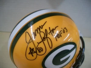 James Lofton HOF 2003 Signed Green Bay Packers Mini Helmet JSA - Picture 1 of 4