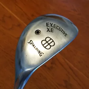 Spalding Executive XE 8 Hybrid Wide Sole Iron Men's RH Steel Shaft Golf Club - Picture 1 of 6