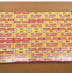 Juego completo de 132 tarjetas de béisbol profesional senior Topps 1989 de fábrica  - Imagen 1 de 2