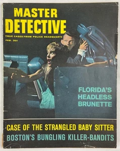 Master Detective Magazine, February 1963, Vintage True Crime Stories, Pulp - Picture 1 of 4