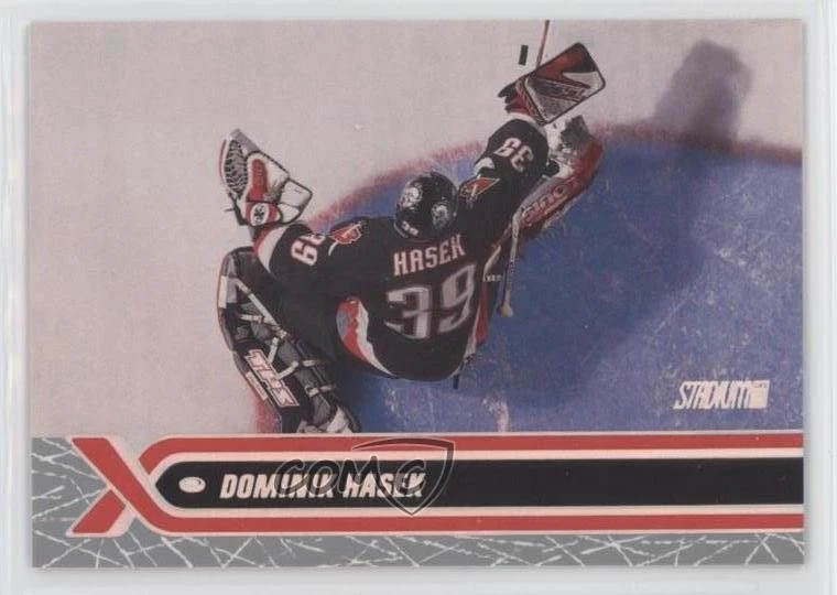 2000-01 Topps Stadium Club Dominik Hasek #12 HOF - Image 1 of 2