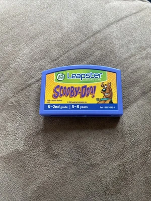 Leap Frog Leapster Scooby-Doo Learning Game K-2nd Grade 5-8 yrs - Cartridge Only - Image 1 of 4