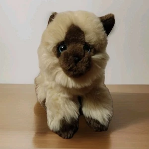 Toys R Us Gatito del Himalaya Gato Siamés 2014 Peluche Marrón Tostado 8 Pulgadas - Imagen 1 de 10