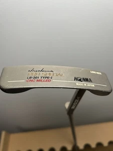 HONMA LB-201 Type-1 Pro Special Long Neck Putter 34in Original Steel w/Headcover - Picture 1 of 12