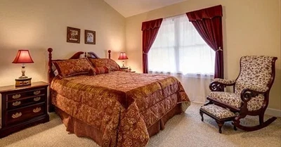 SPRINGS Queen Brocade Velvet Comforter with 2 standard shams & Decorative pillow - Image 1 of 4