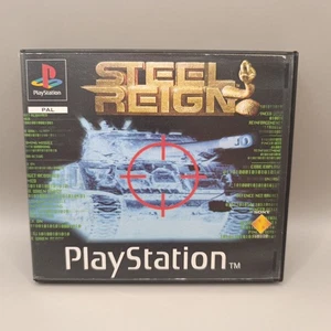 Steel Reign Playstation 1 Game PS1 *Ex Rental* - Picture 1 of 3