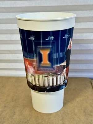 Illinois Fighting Illini 32oz Plastic Cup – Lenticular Graphics NCAA - Image 1 of 3