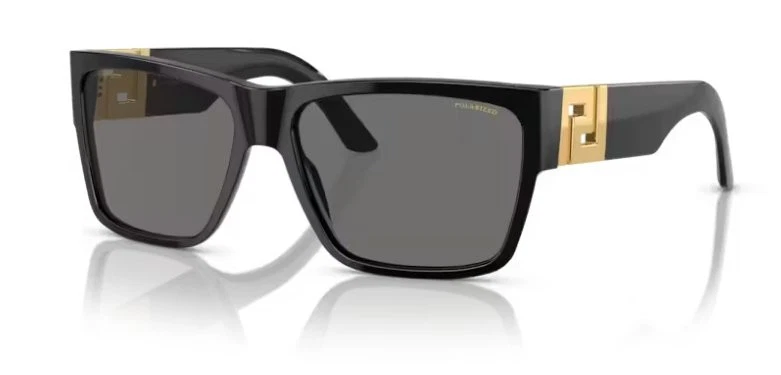 Gafas de sol Versace para hombre VE4296 GB1/81 negro/gris acetato polarizadas 59 mm Foto 1 de 4