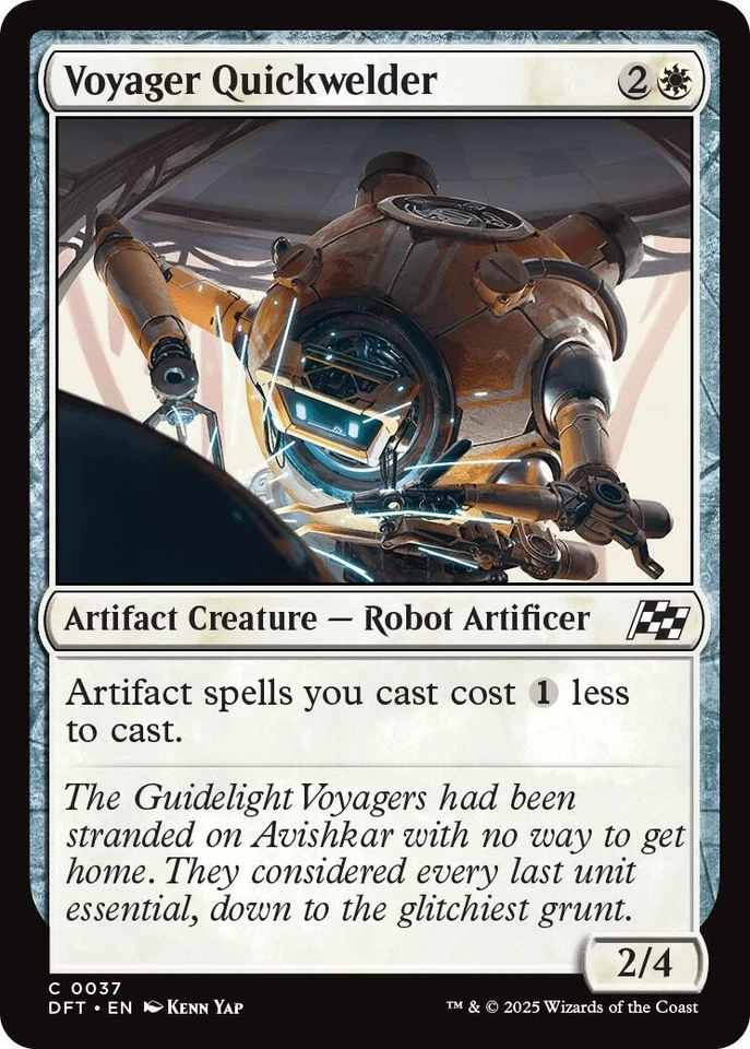 Voyager Quickwelder 37 NM Foil Aetherdrift MTG EN - Image 1 of 1