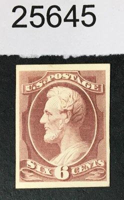 MOMEN: US # 208P4 PLATE PROOF ON CARD VF CAT. $60+ LOT #25645 - Image 1 of 2