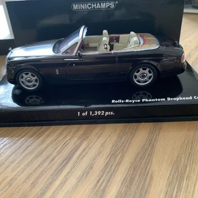 Minichamps Rolls Royce Phantom Drophead Coupe 1/43 Brown Metallic - Image 1 of 4