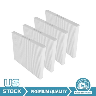 4 件碳舱空气过滤器适用于福特 Fiesta 2011 2012 - 2019 EcoSport 2018 - 2022 — 第 1/4 张图片