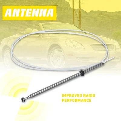 BRAND NEW GENUINE FOR LEXUS 2002-10 SC430 ANTENNA ROD MAST & CABLE 86337-24340 H - Image 1 of 4