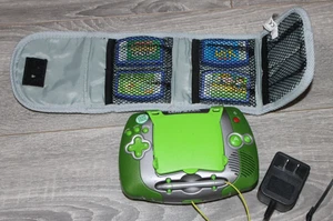 LEAPFROG LEAPSTER Learning Game System BUNDLE with 4 Games, Tested and Works. - Picture 1 of 8
