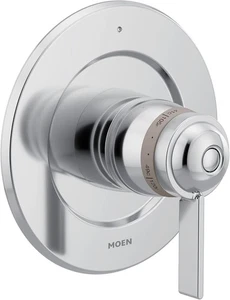 Moen T4621 Chrome Cia Thermostatic Valve Trim Only with Single Lever Handle - Picture 1 of 2