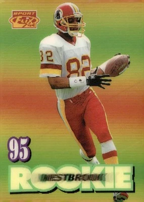 1995 Sportflix #121 Michael Westbrook Rookie - Image 1 of 2