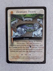 The Wheel Of Time CCG - Animate Stone - Uncommon - Picture 1 of 2
