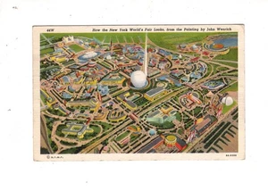 1939 NY World's Fair Bird's Eye View For John Wenrich Painting - Picture 1 of 2