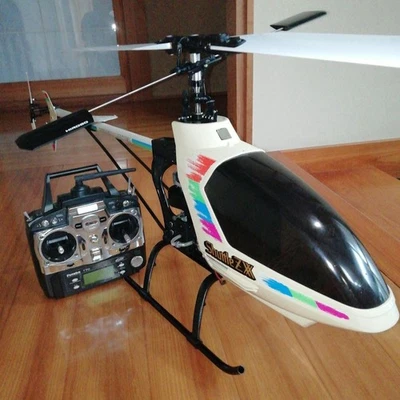 Hirobo Shuttle Zxx Transmitter Set Rc Helicopter Radio System 2.4ghz 6-channel - Image 1 of 4