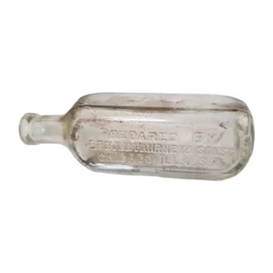 Vintage Americana Pharmacy medizinische Flasche 1890-1915 Dr. Peter Fahrney & Söhne 9 Zoll - Bild 1 von 9
