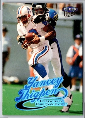 1999 Ultra Yancey Thigpen #197 Tennessee Titans Football Card - Image 1 of 2