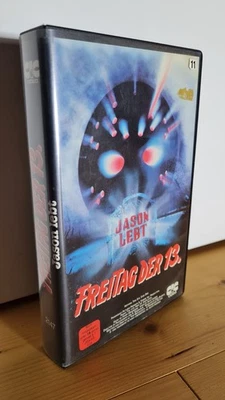 FREITAG DER 13. Jason lebt VHS 1986  FSK18 93. Min. Videokassette ☆Rarität☆ - Bild 1 von 4