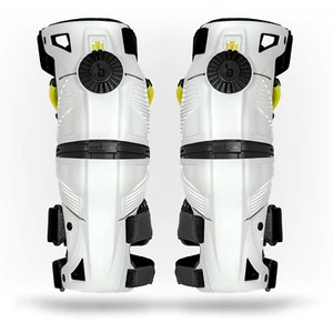 NEW Mobius X8 Knee braces - Medium - M - white yellow - Bild 1 von 8