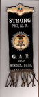GAR Minden Nebraska Memorial badge Strong Post 91