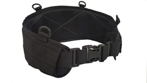 Frag Belt Black size S Padded Load Bearing belt Tactical Military Battle Belt - Picture 1 of 6