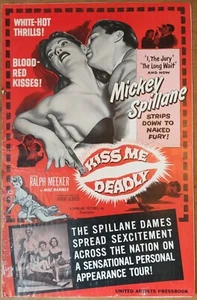 KISS ME DEADLY, Ralph Meeker, 1955, Pressbook 625 - Picture 1 of 7