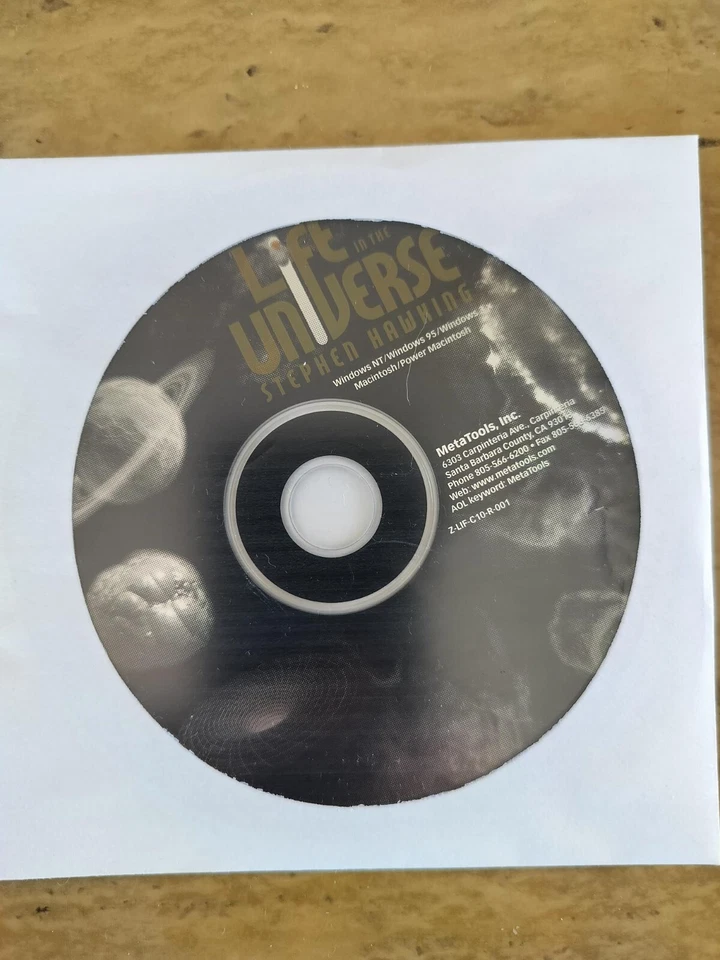 Stephen Hawking Life in the Universe (PC CD-ROM) - Image 1 of 1