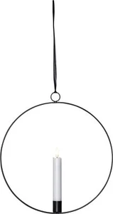 Star Trading LED Lichterkranz Flamme Ring, schwarz, 30cm - Bild 1 von 12