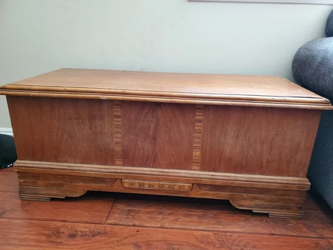 Ed Roos Cedar Chest Cover