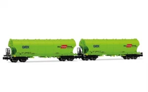 Arnold HN6707, 2tlg. Set Getreidesilowagen RailCargoGroup, GATX, Neu & OVP, N - Bild 1 von 1
