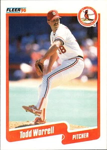 1990 Fleer Canadian #264 Todd Worrell - Picture 1 of 2