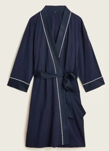 J.Crew Dreamy Cotton Robe, Navy, S-M, Neu mit Etikett - Bild 1 von 6