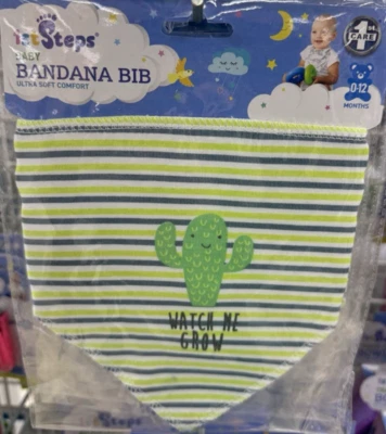 BABY BANDANA BIB ULTRA SOFT COMFORT BRAND NEW BY 1st STEPS QUALITY BABYWARES AUS - image 1 of 2