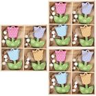 1 Box Colorful Spring Mother's Day Cutouts Easter Cutouts Pendants