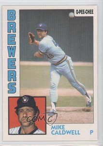 1984 O-Pee-Chee Mike Caldwell #326
