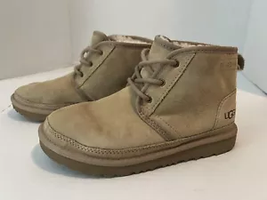 Botas KIDS UGG NEUMEL Beige Talla 3 - 1099070K - ¡Excelente Estado! - Imagen 1 de 8