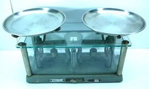 Vintage Torsion Balance Co Glass 10lb Apothecary Scale Style 253 Series - Picture 1 of 9