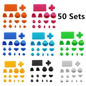 50 Sets Thumbstick R1 L1 R2 L2 Trigger Buttons Kit Mod For PS4 DS4 Controller - Bild 1 von 6