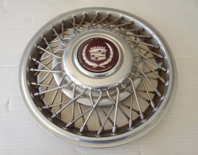 Колпак колеса Cadillac Deville Seville Eldorado 1986-1988 годов выпуска, подходит для 14-дюймовых колес 2050b б/у - Изображение 1 из 4