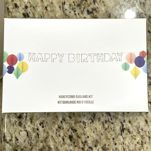Meri Meri Happy Birthday Garland With Honeycombs Sign New Party Banner - Picture 1 of 5