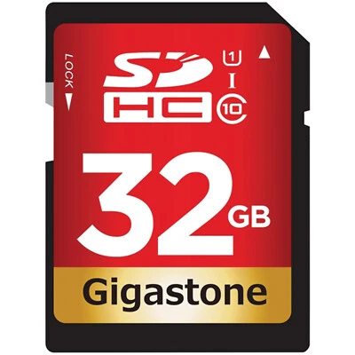 GIGASTONE GS-SDHC80U1-32GB-R Prime Series SDHC Card (32GB) - Image 1 of 3