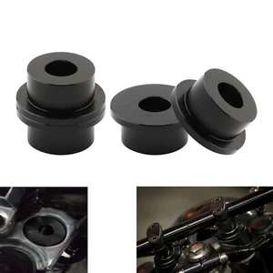 Solid Billet Handlebar Riser Bushings For Harley Softail Dyna Sportster FX 73-17 - Picture 1 of 9