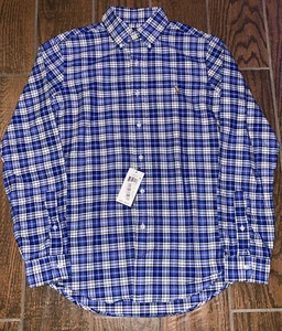 Polo uomo Ralph Lauren manica lunga quadri Oxford camicia vestibilità classica piccola 98,50€ - Foto 1 di 5